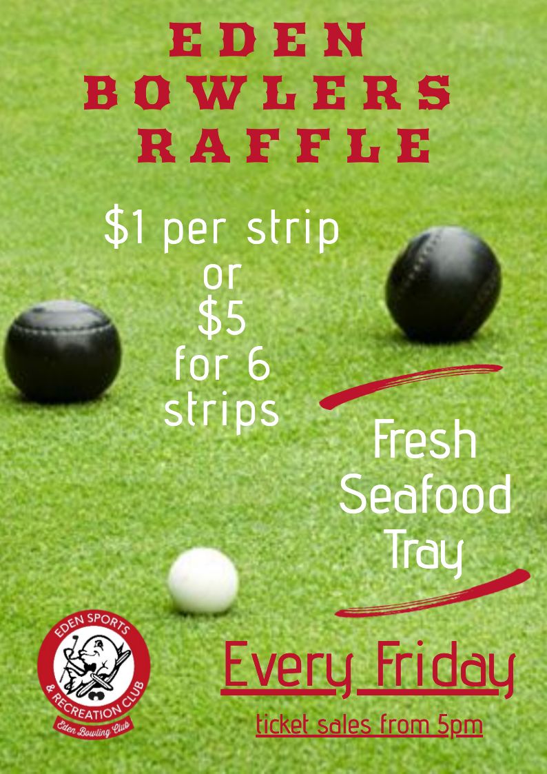 Bowlers Raffle Flyer 2022
