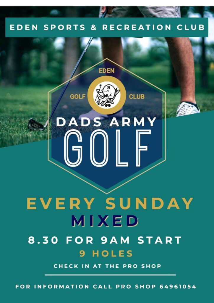 dads army golf every sunday