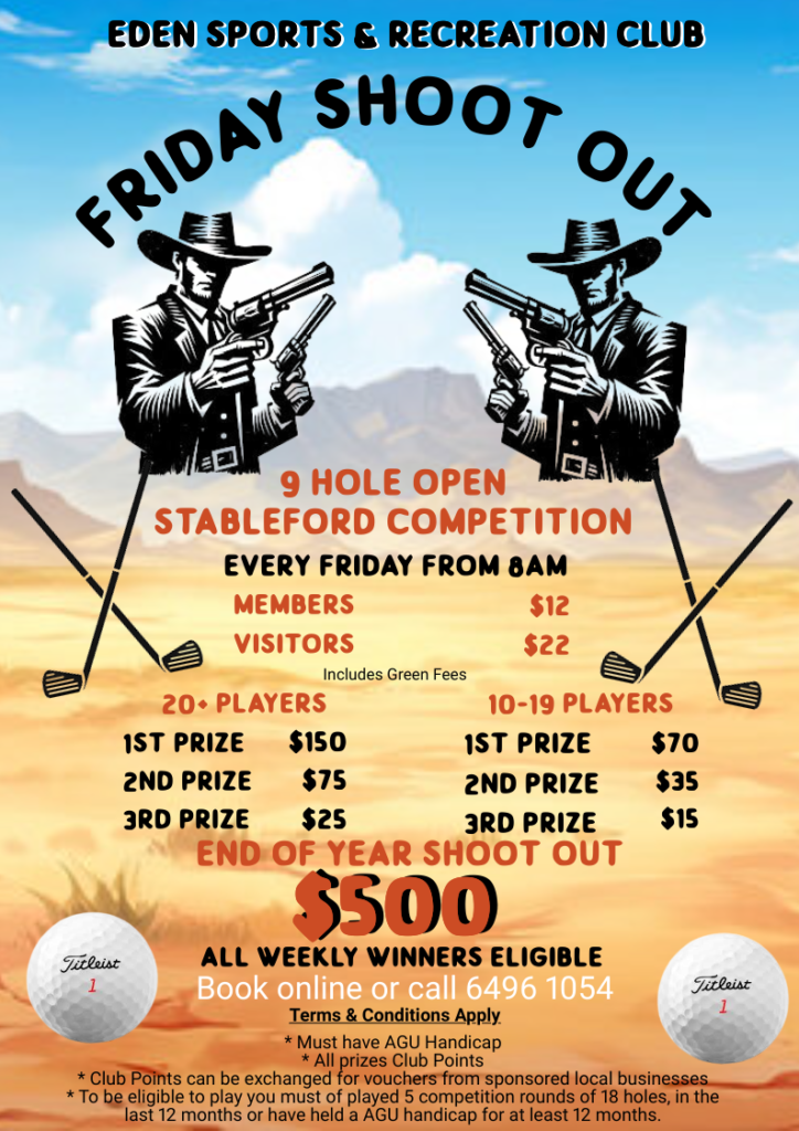 Friday shoot out golf comp