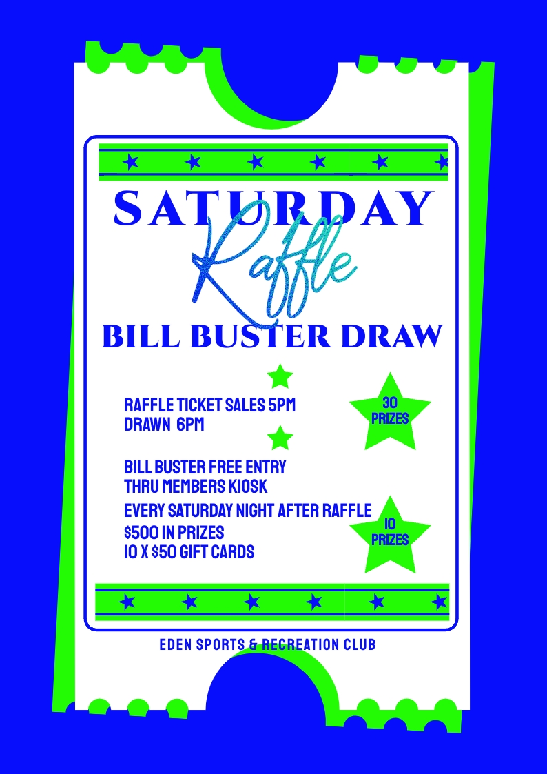 saturday-raffle---bill-buster-june-25ket-a4-portrait Saturday raffle bill buster draw