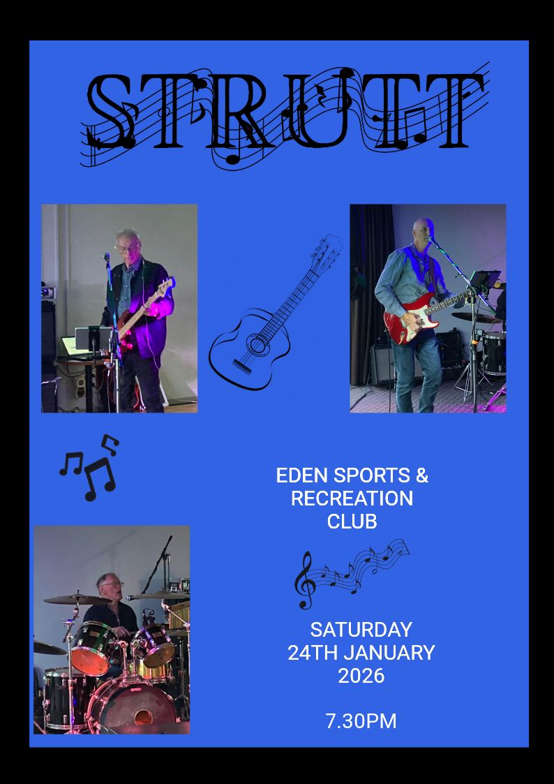 Strutt playing Australia Day 2026