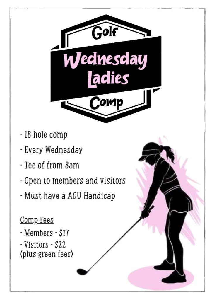 Wednesday ladies golf comp
