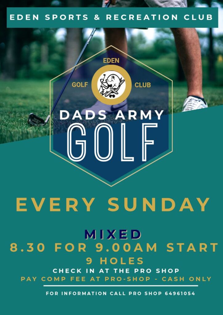 Dad's army golf