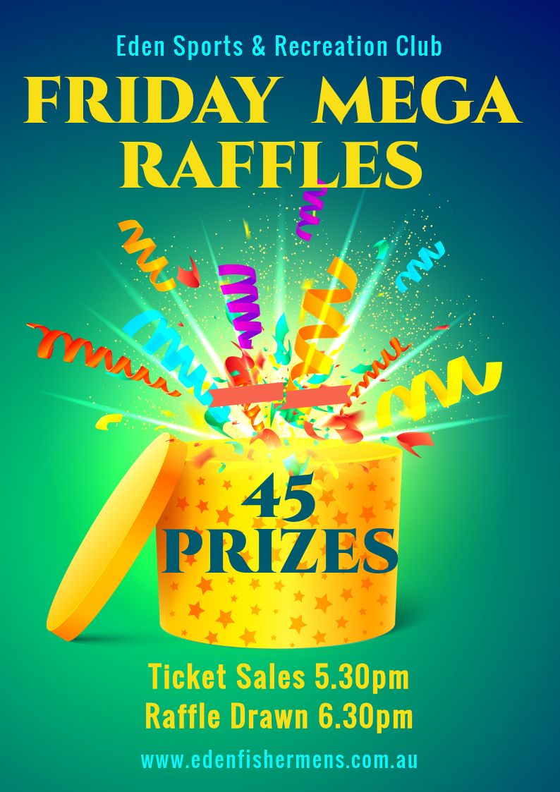 7 Friday Raffles Friday mega raffles