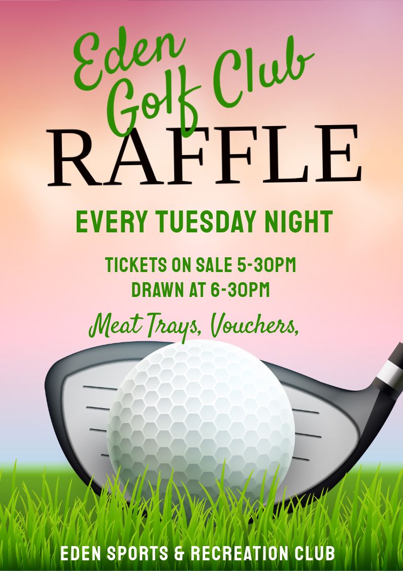8 Golf Raffles Tuesday Golf Raffle